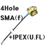 4Hole SMA(f)+IPEX커…